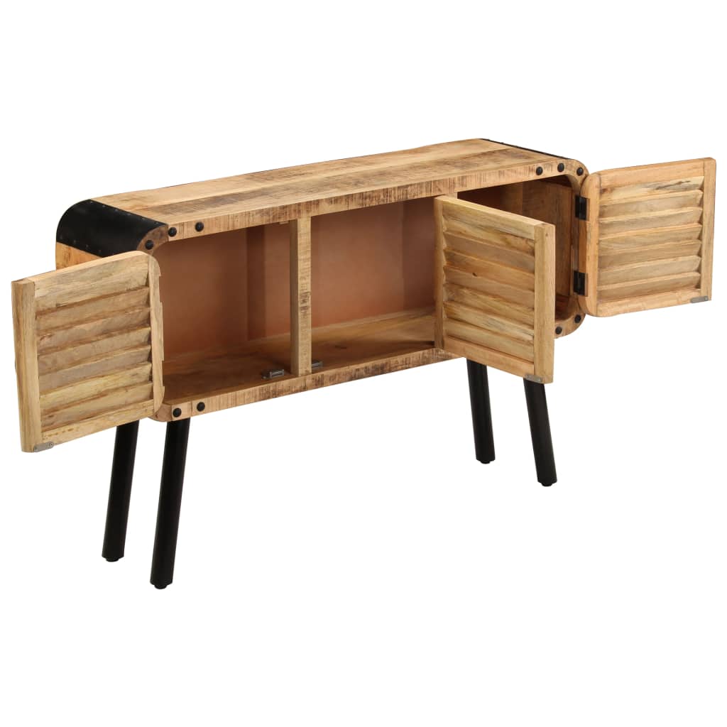 Buffet Bois de manguier massif 120x30x76 cm - XIOS
