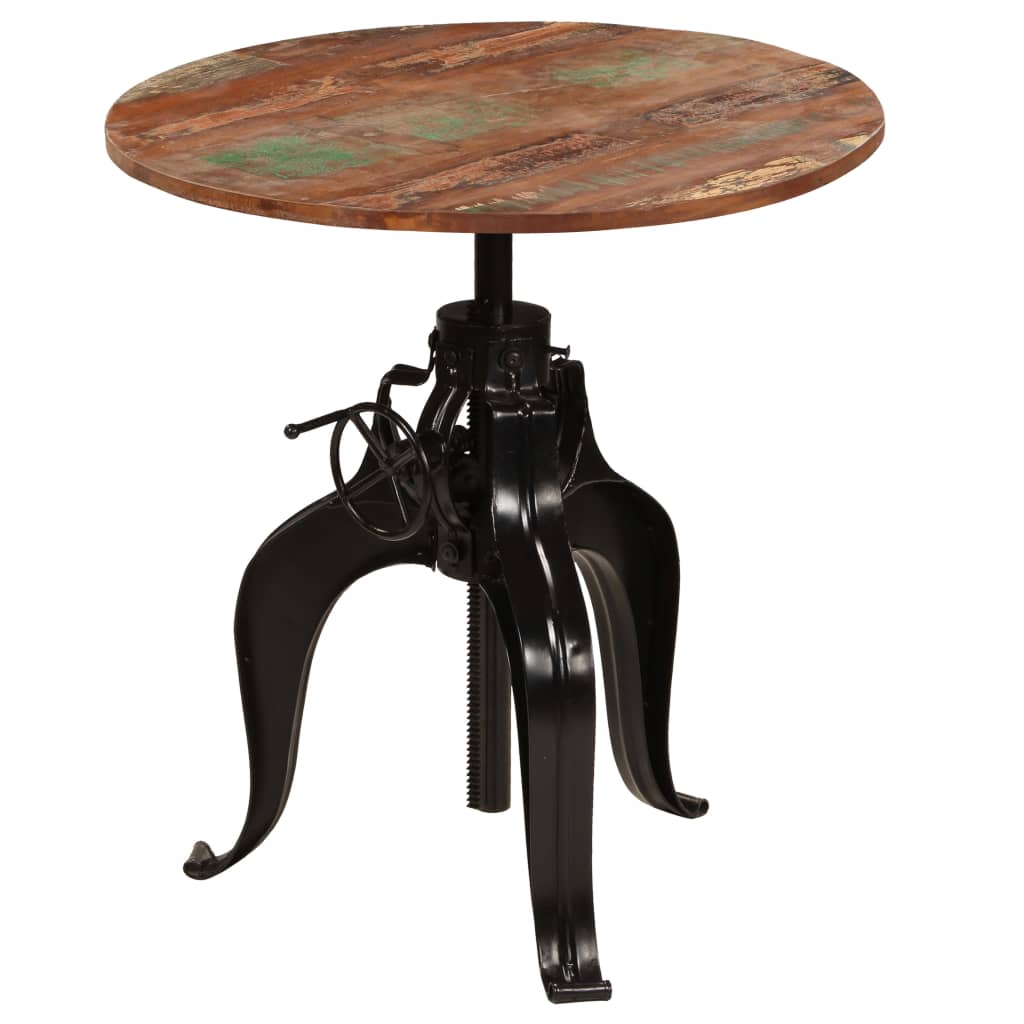 Table de bar Bois de récupération massif 75x(76-110) cm - XIOS