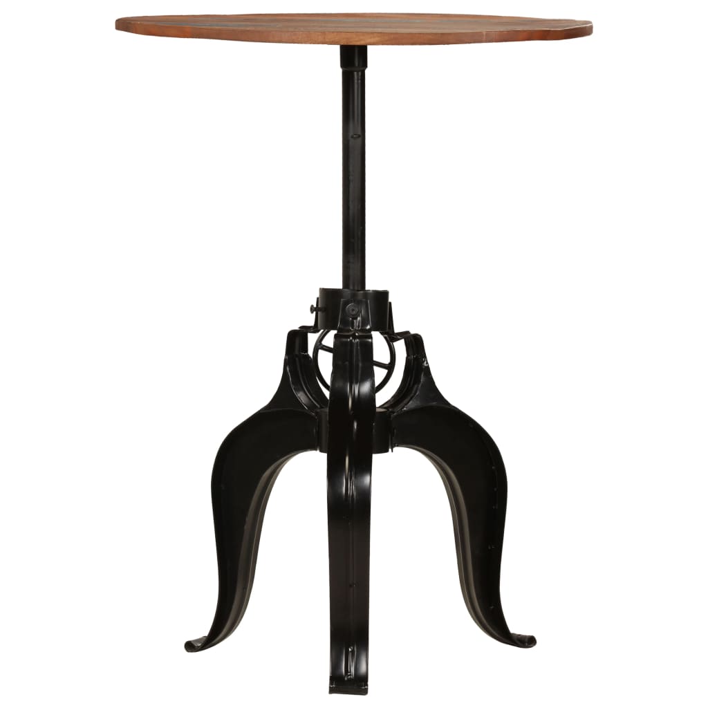 Table de bar Bois de récupération massif 75x(76-110) cm - XIOS