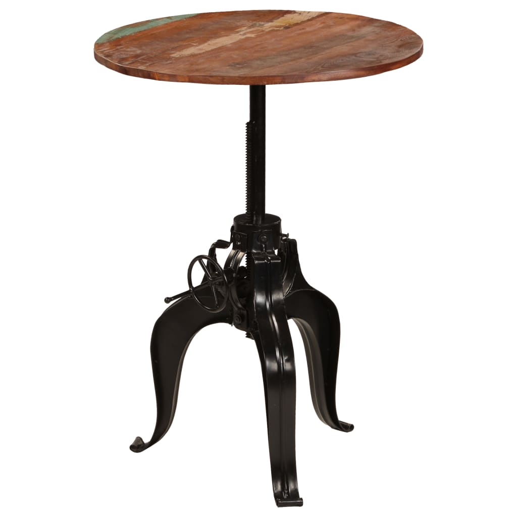 Table de bar Bois de récupération massif 75x(76-110) cm - XIOS