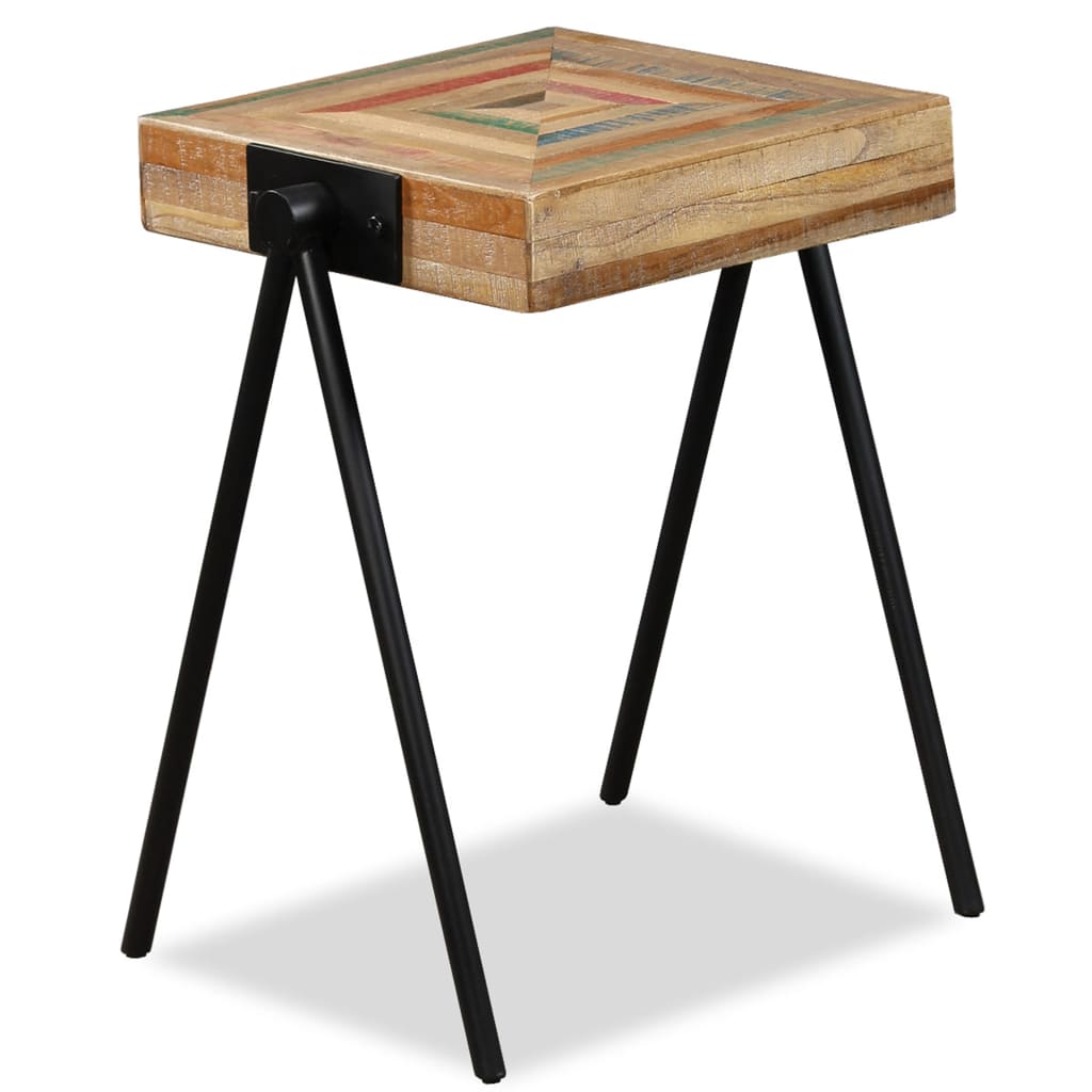 Table d'appoint Teck massif de récupération - XIOS