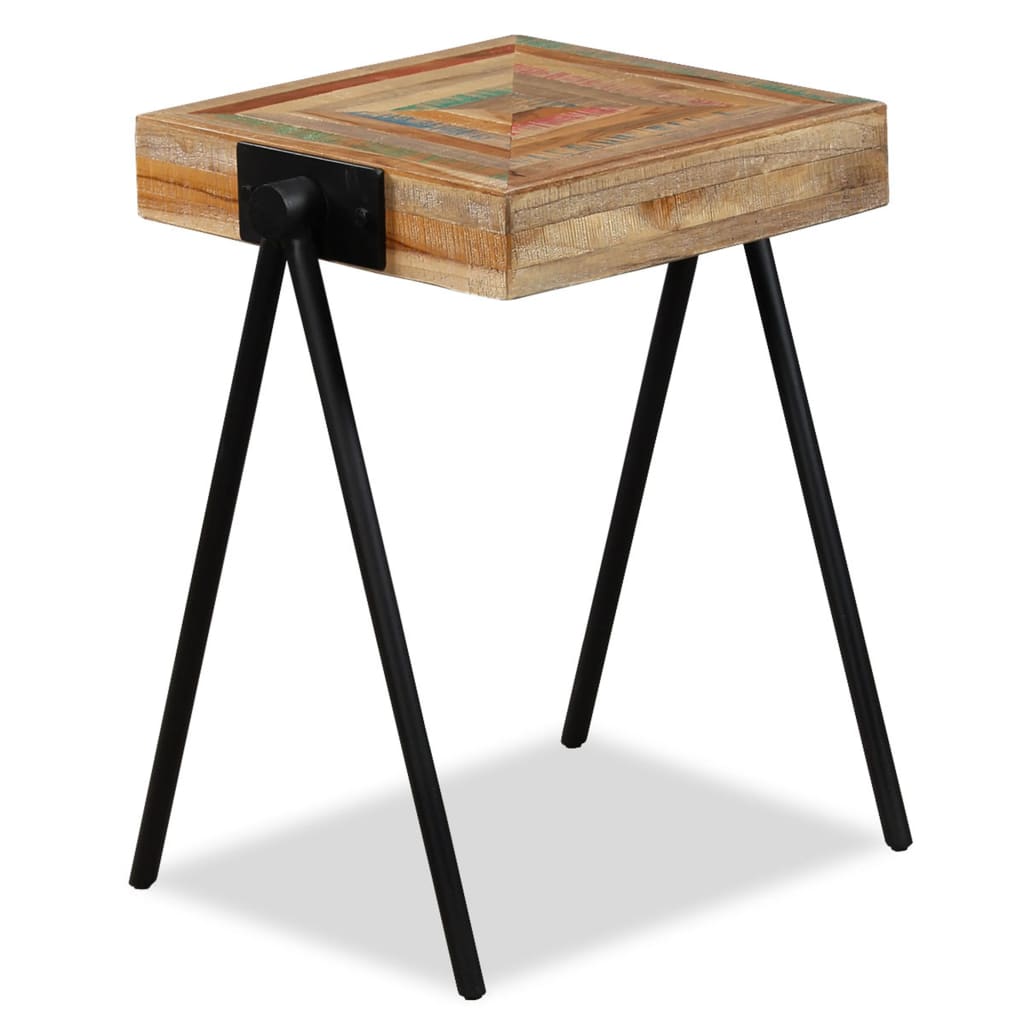 Table d'appoint Teck massif de récupération - XIOS