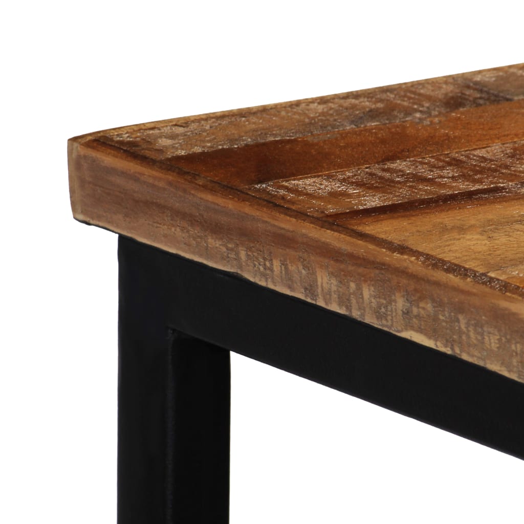 Table console Teck recyclé massif 90 x 30 x 76 cm - XIOS