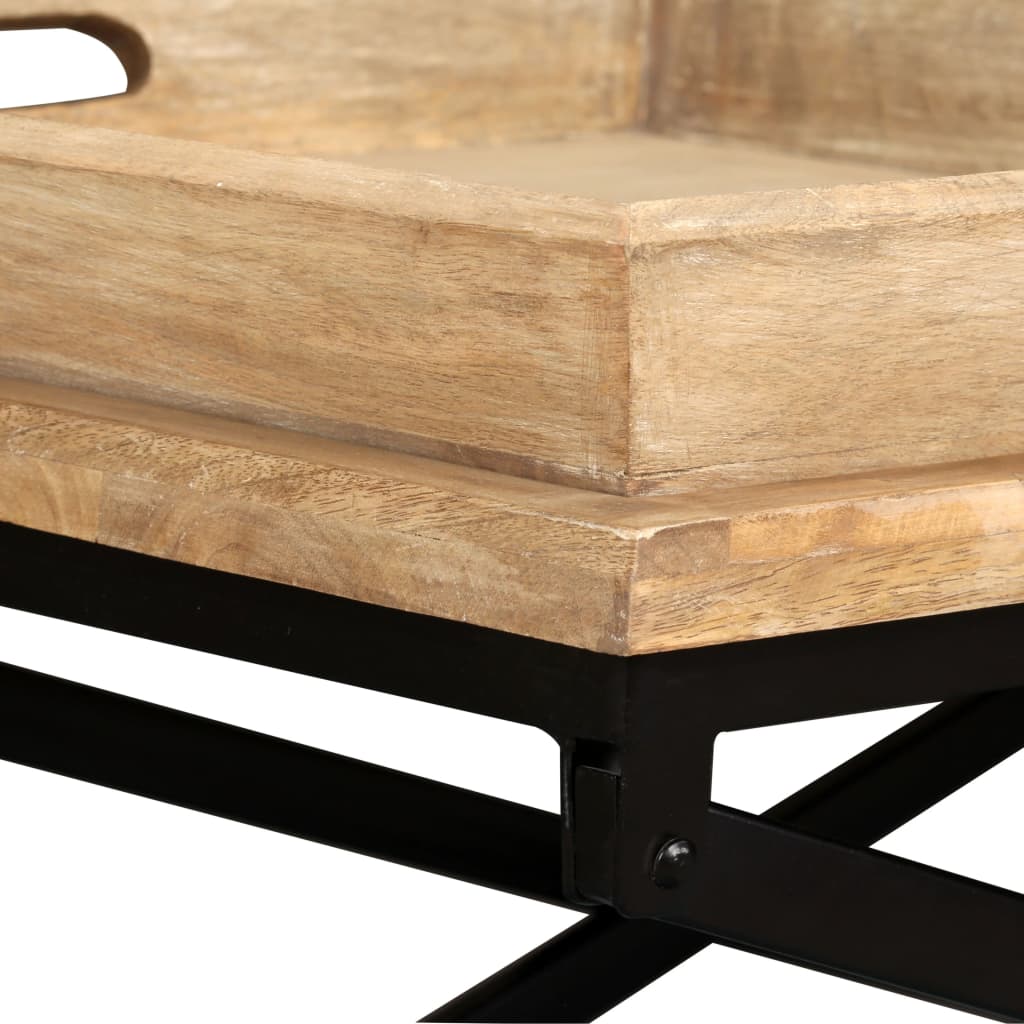 Table basse Bois de manguier massif 110x55x42 cm - XIOS