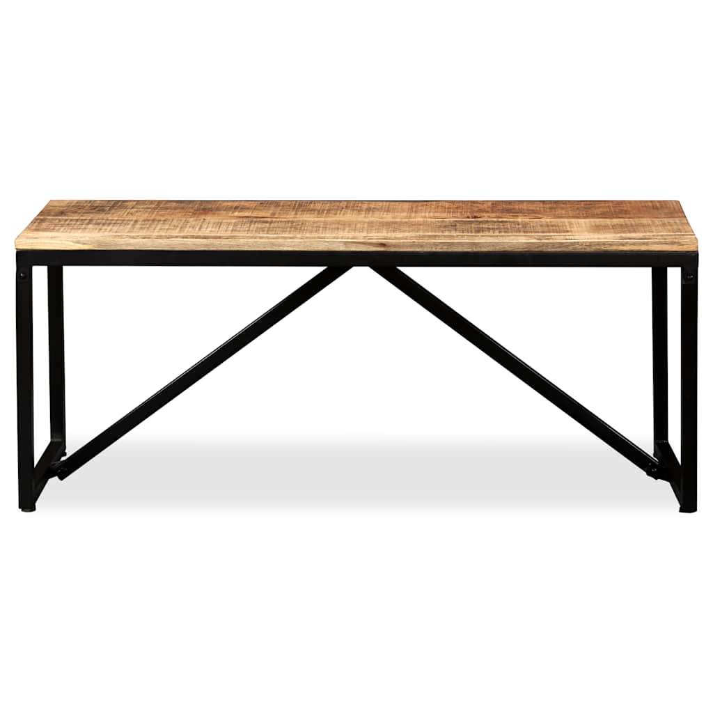 Banc 110 x 35 x 45 cm Bois de manguier massif - XIOS