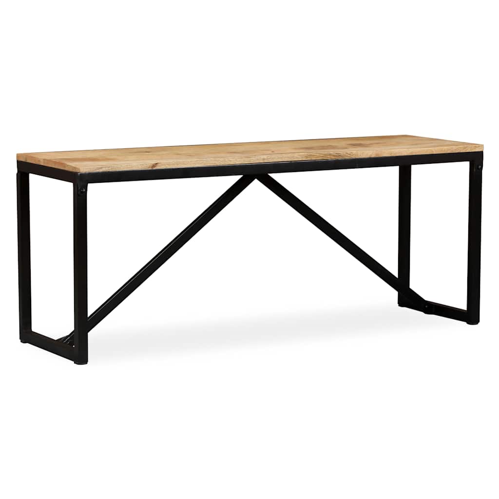 Banc 110 x 35 x 45 cm Bois de manguier massif - XIOS