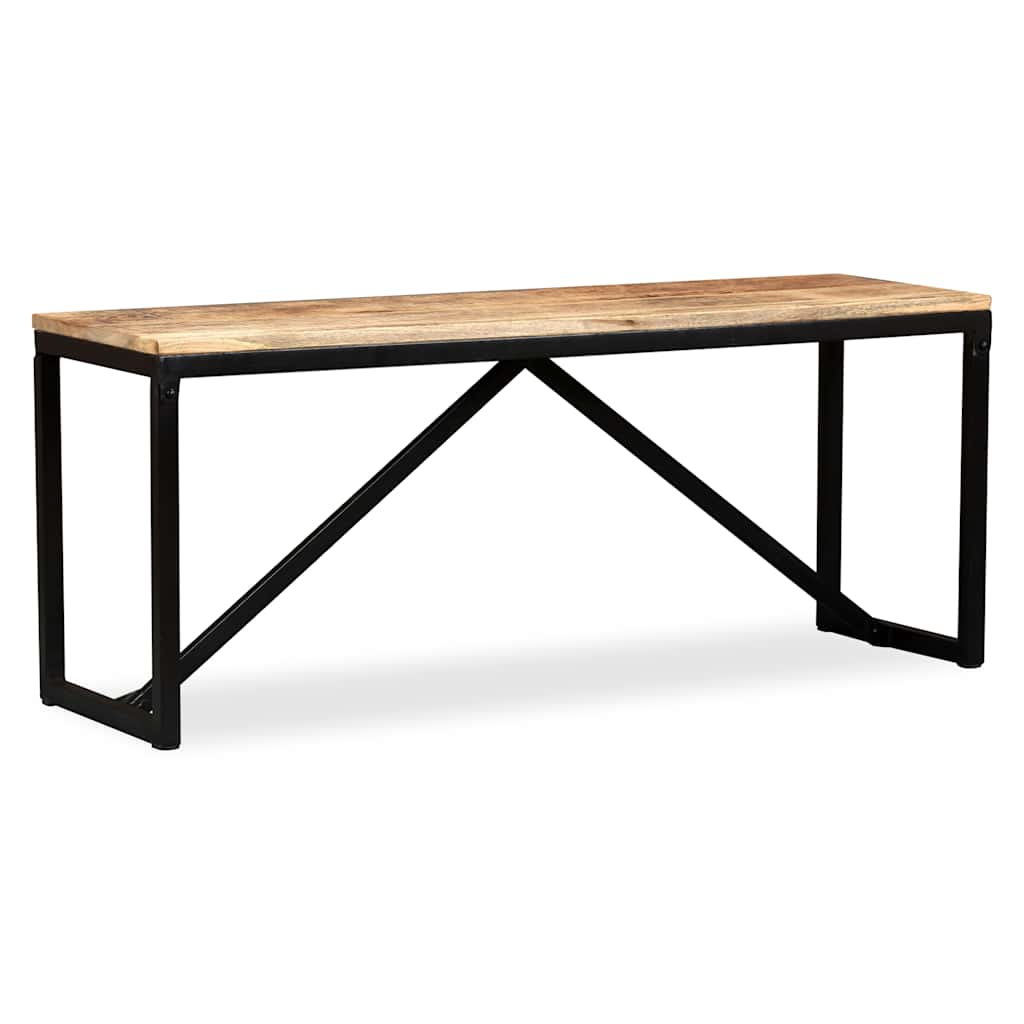 Banc 110 x 35 x 45 cm Bois de manguier massif - XIOS
