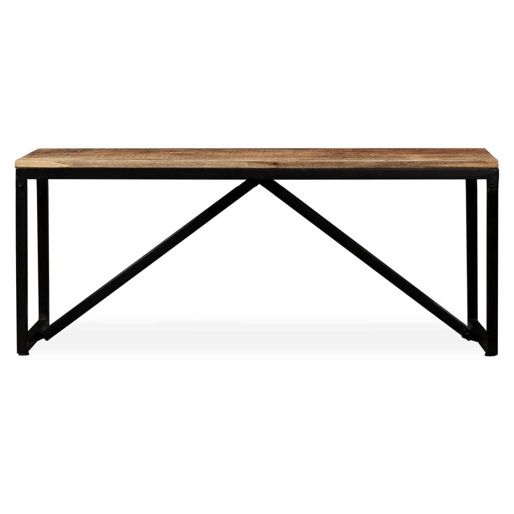 Banc 110 x 35 x 45 cm Bois de manguier massif - XIOS