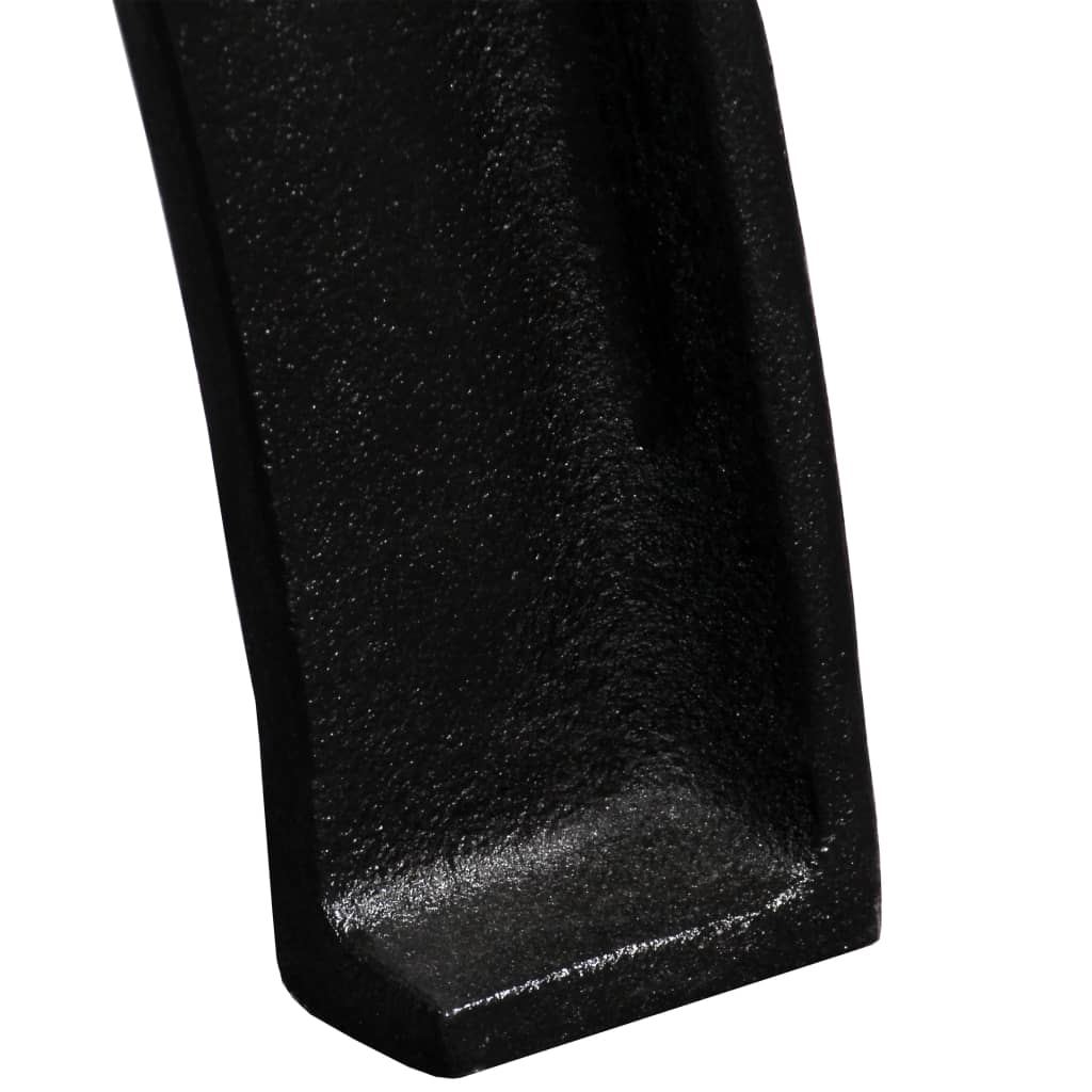 Pied de table de salle à manger 2 pcs Cadre en A Fonte - XIOS