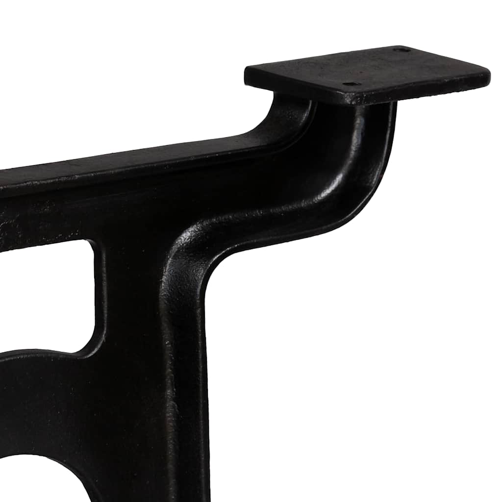 Pied de table de salle à manger 2 pcs Cadre en Y Fonte