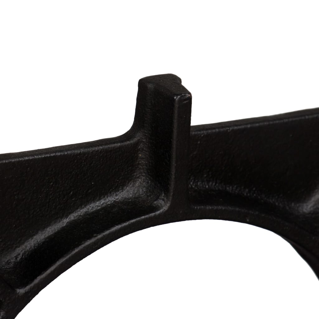 Pied de table basse 2 pcs Cadre en O Fonte - XIOS