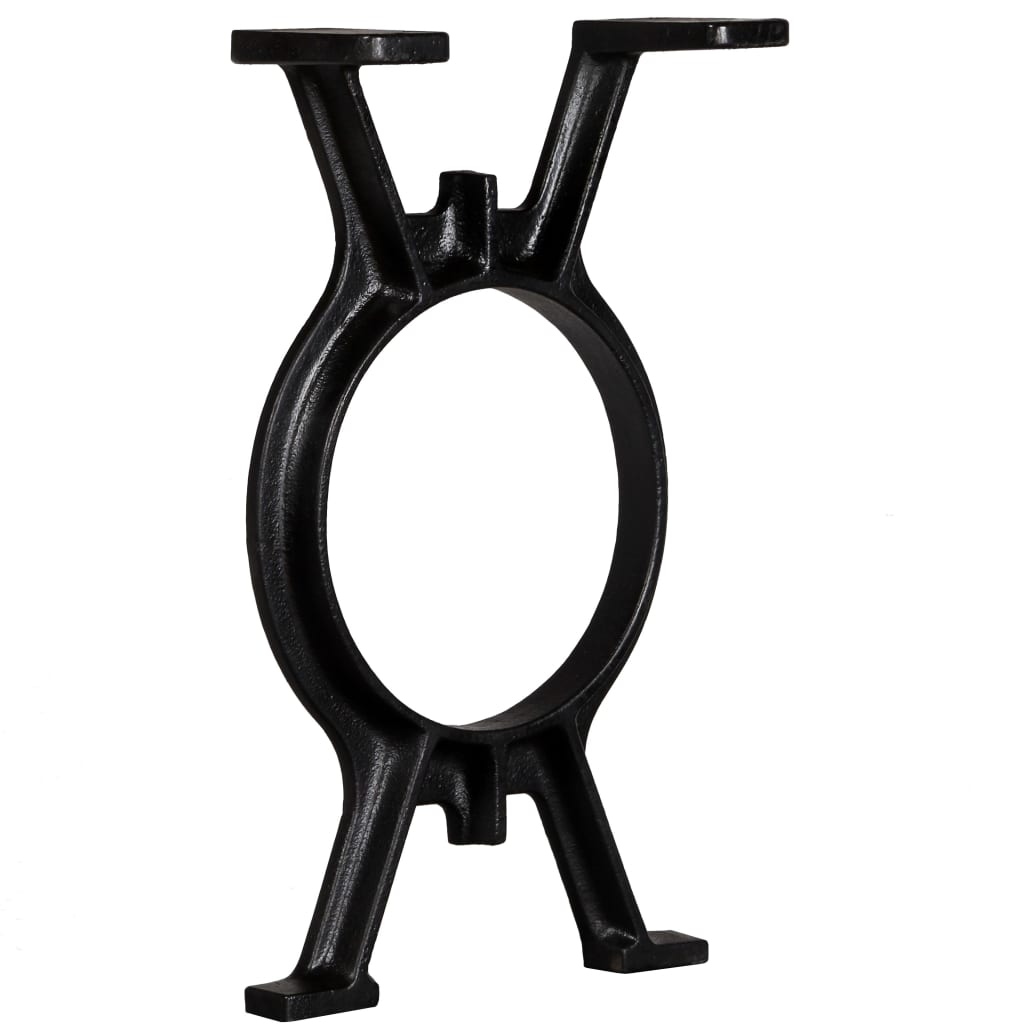 Pied de banc 2 pcs Cadre en O Fonte