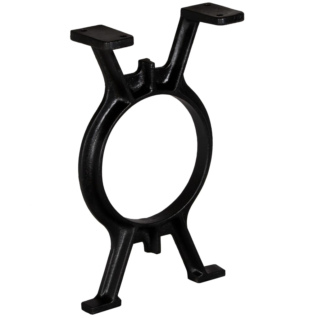 Pied de banc 2 pcs Cadre en O Fonte