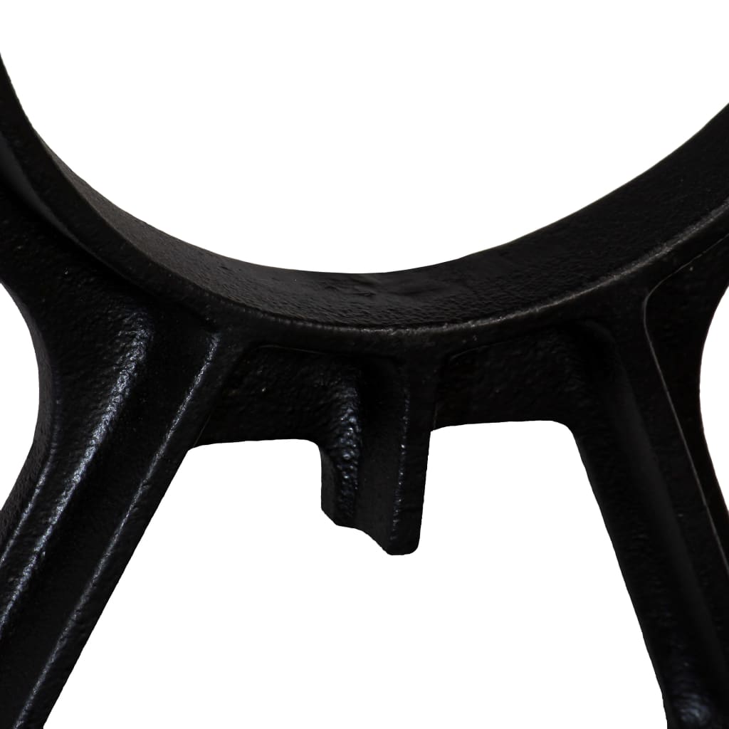 Pied de banc 2 pcs Cadre en O Fonte