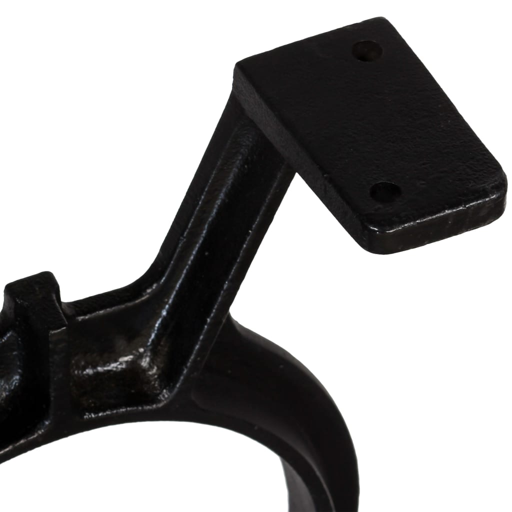 Pied de banc 2 pcs Cadre en O Fonte