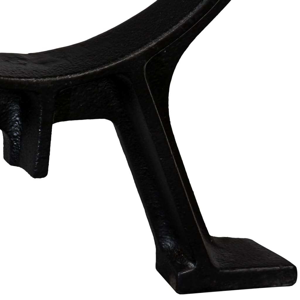 Pied de banc 2 pcs Cadre en O Fonte