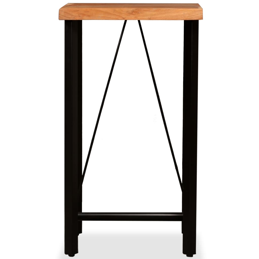 Table de bar Bois massif d'acacia 60x60x107 cm - XIOS