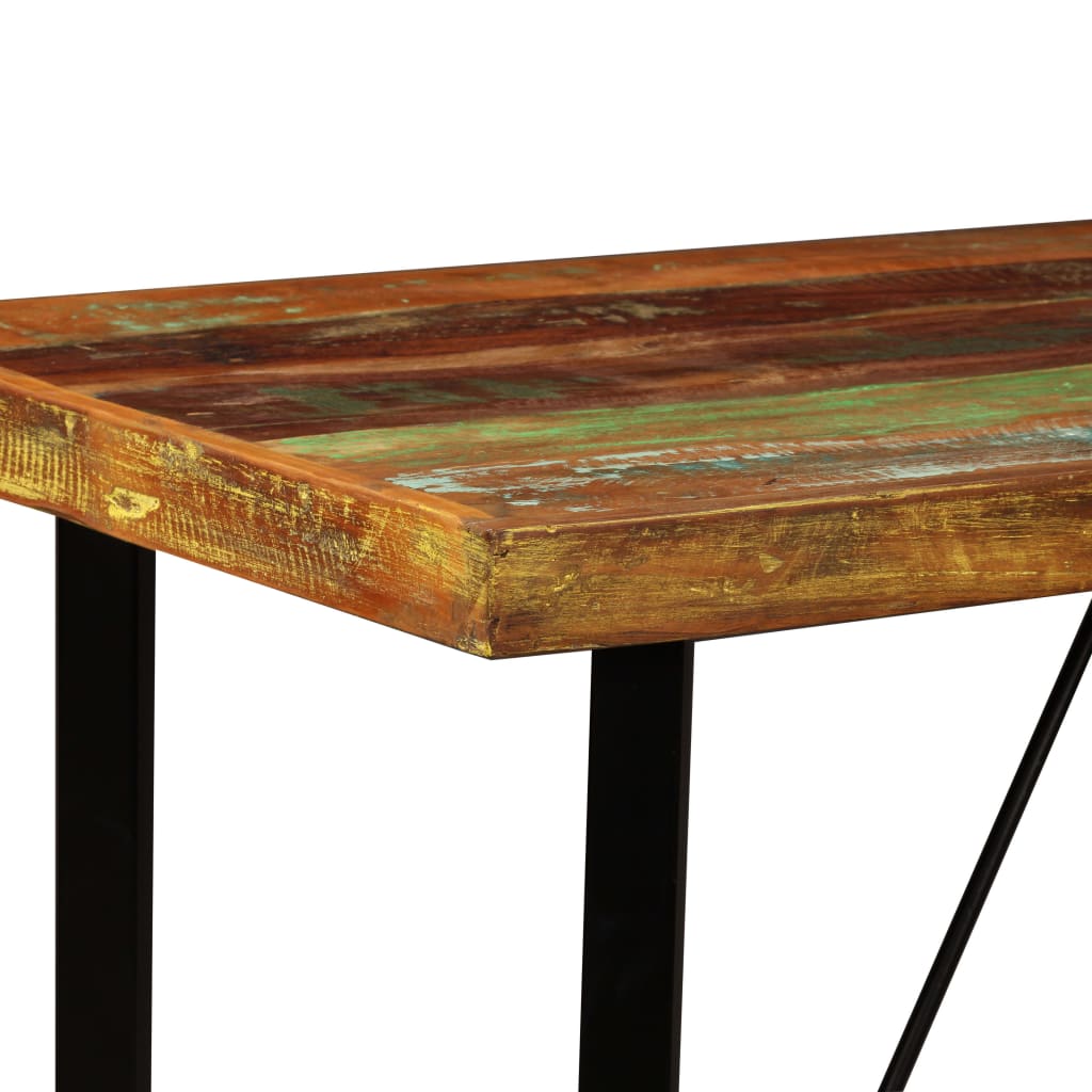 Table de bar Bois massif de récupération 120x60x107 cm - XIOS