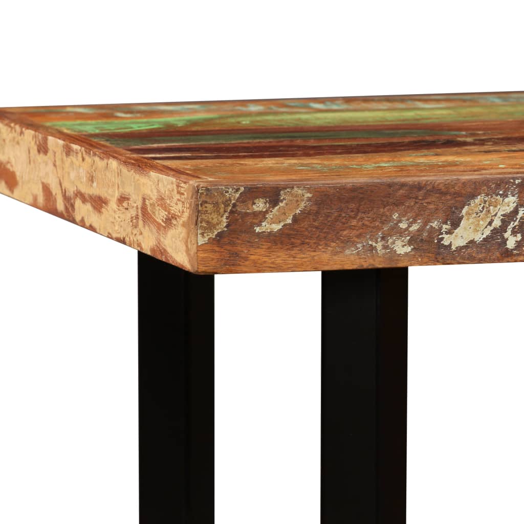Table de bar Bois massif de récupération 120x60x107 cm - XIOS