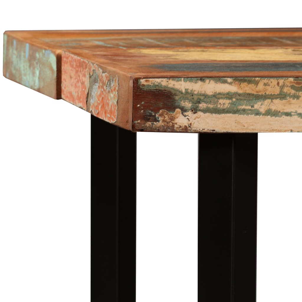 Table de bar Bois massif de récupération 150 x 70 x 107 cm - XIOS