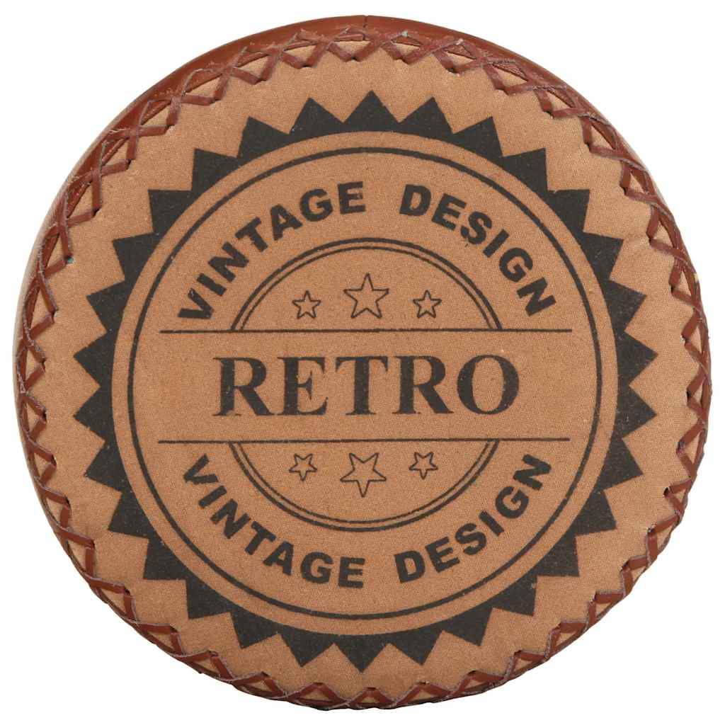 Tabourets de bar lot de 4 cuir véritable - XIOS