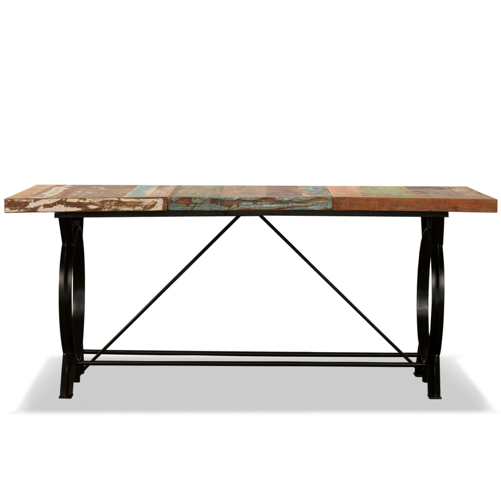 Table à manger Bois de récupération massif 180 cm - XIOS
