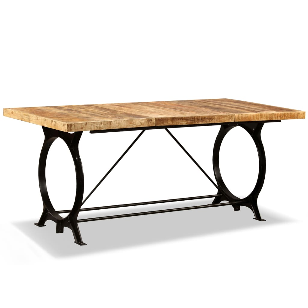 Table à manger Bois de manguier brut 180 cm - XIOS