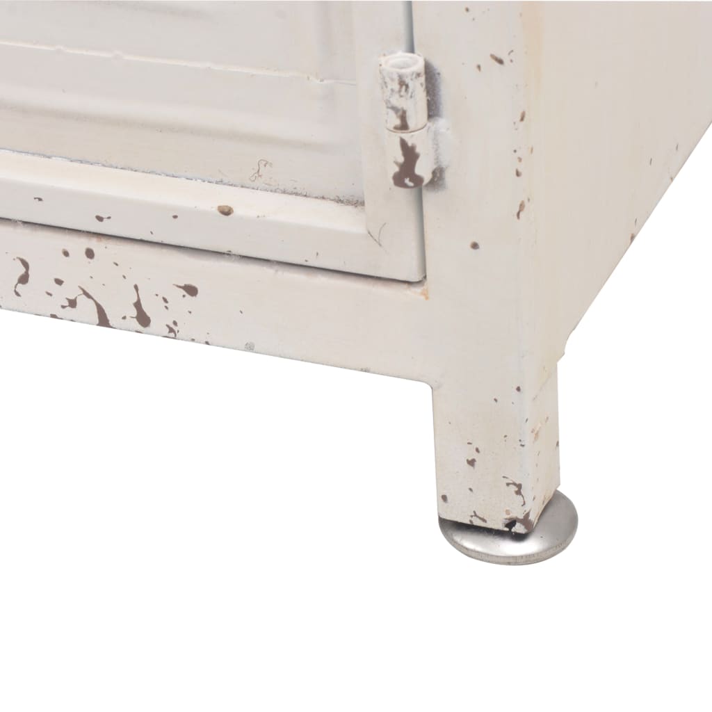 Meuble TV 120x30x40 cm Blanc - XIOS