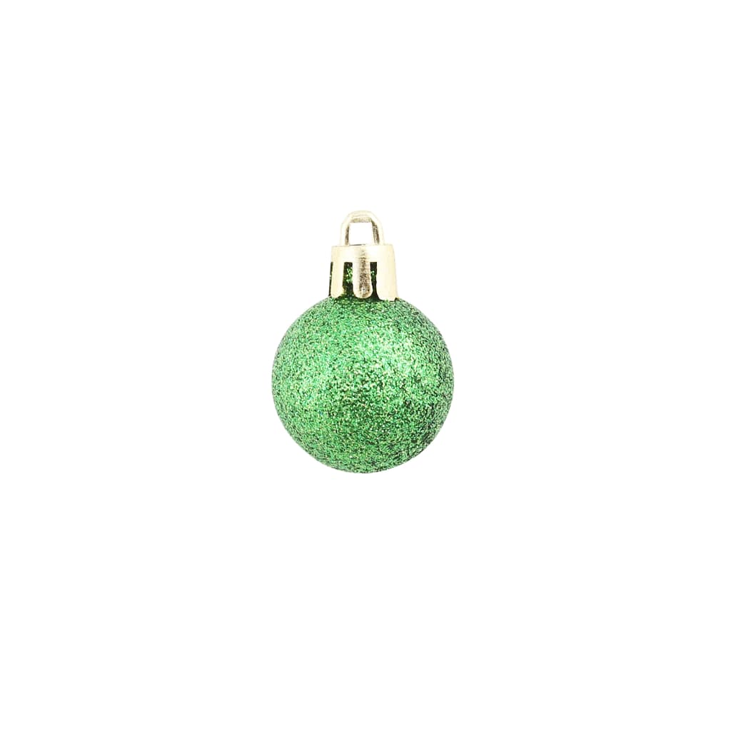Boules de Noël 100 pcs Rouge/Doré/Vert - XIOS