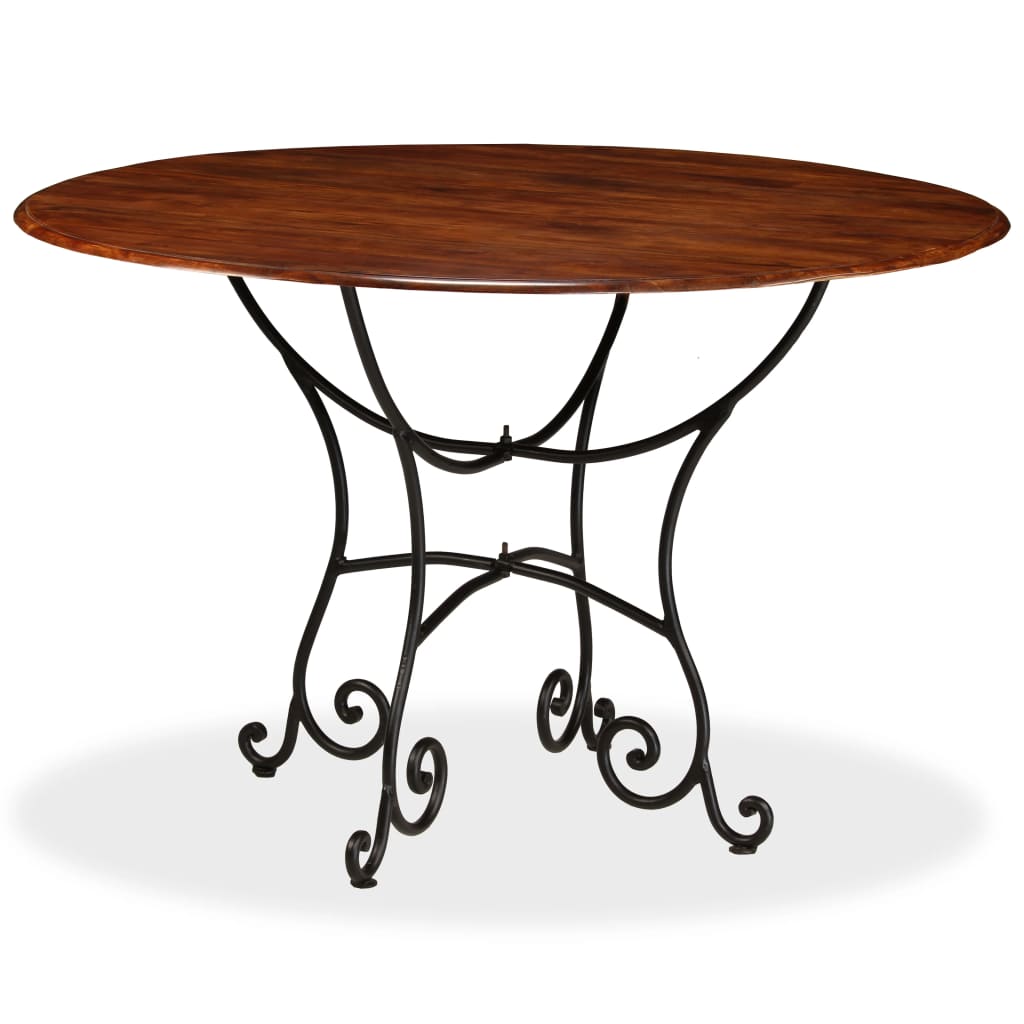 Table de salle à manger Bois acacia avec finition miel 120x76cm - XIOS
