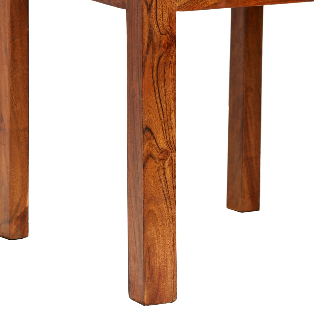 Chaise à manger lot de 2 Bois avec finition miel Moderne - XIOS