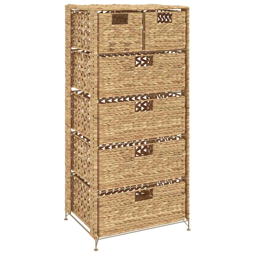 Unité de rangement avec 6 paniers 47x37x100 cm Jacinthe d'eau - XIOS