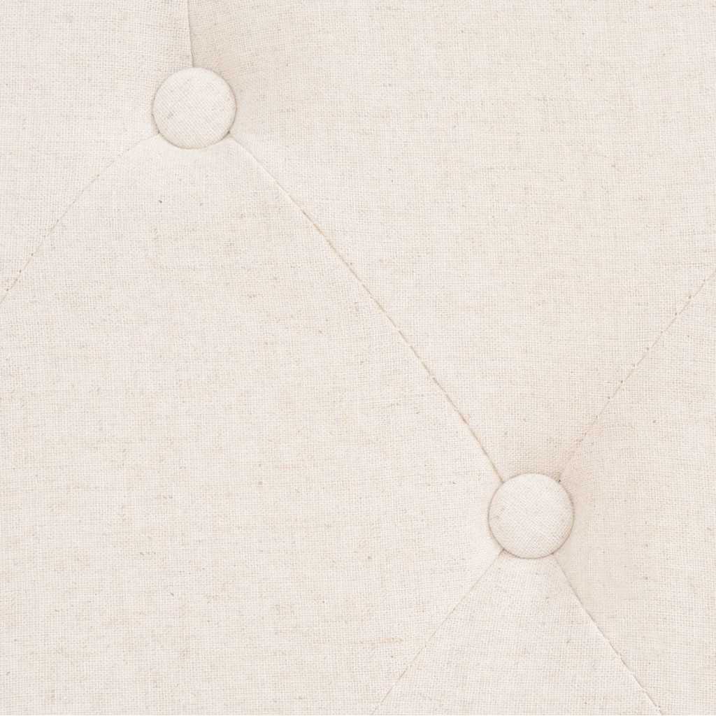Ensemble de canapés 2 pcs tissu blanc crème - XIOS