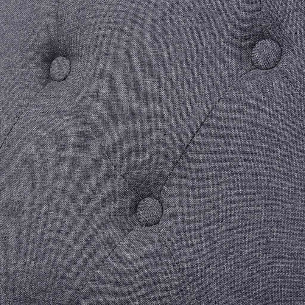 Ensemble de canapés 2 pcs tissu gris - XIOS