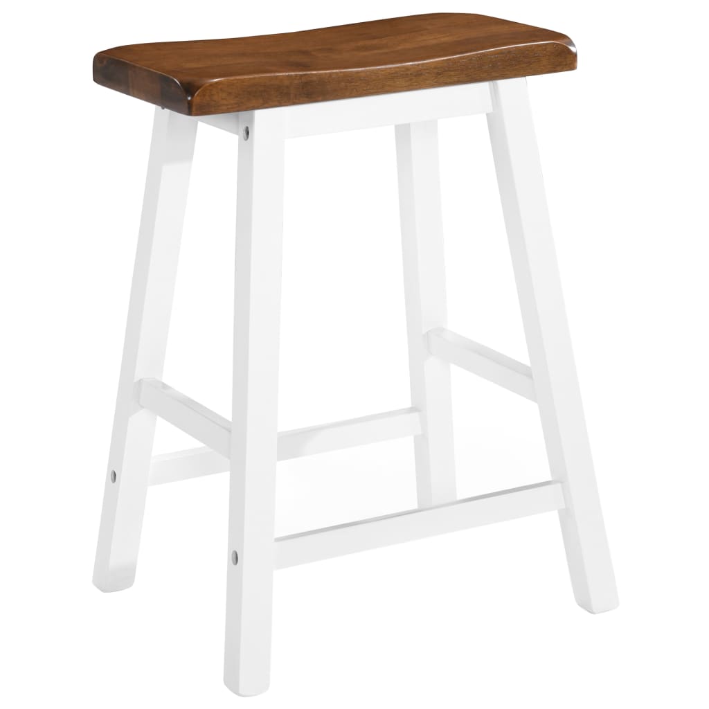 Table de bar et tabouret 3 pcs Bois massif - XIOS