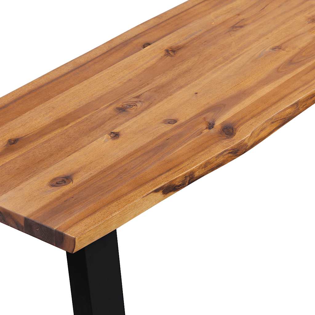 Banc en bois d'acacia massif 145 cm - XIOS