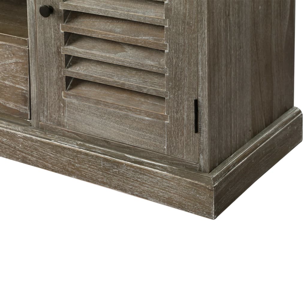 Meuble TV Bois de melia azedarach massif 145 x 35 x 60 cm - XIOS