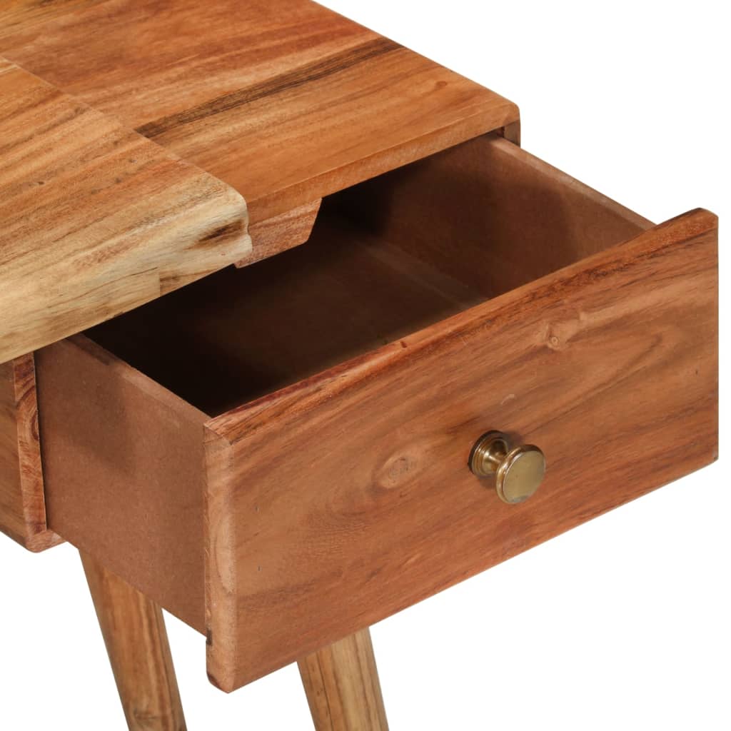 Table de chevet Bois d'acacia massif 45 x 32 x 55 cm - XIOS