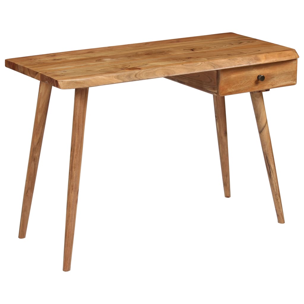 Table à écrire Bois d'acacia massif 110 x 50 x 76 cm - XIOS