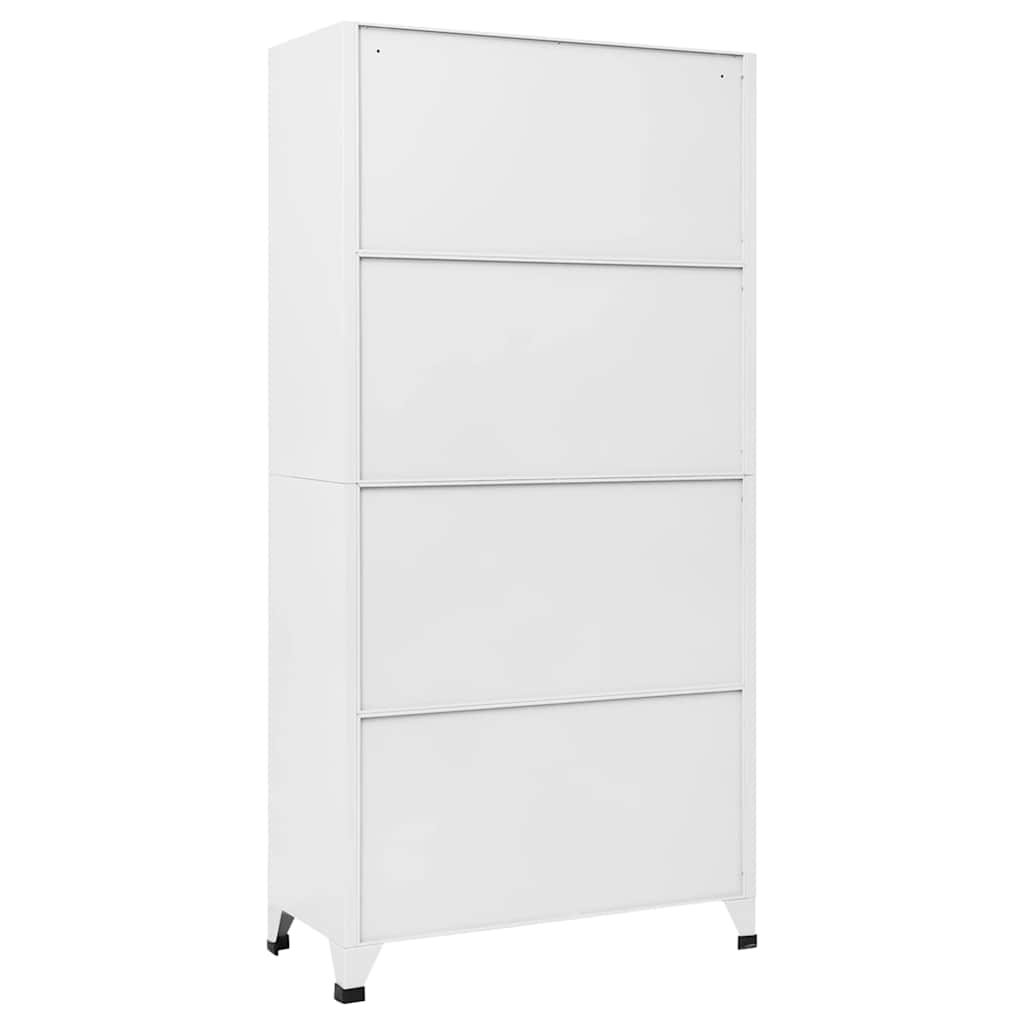 Armoire à casier avec 18 compartiments Métal 90x40x180 cm - XIOS