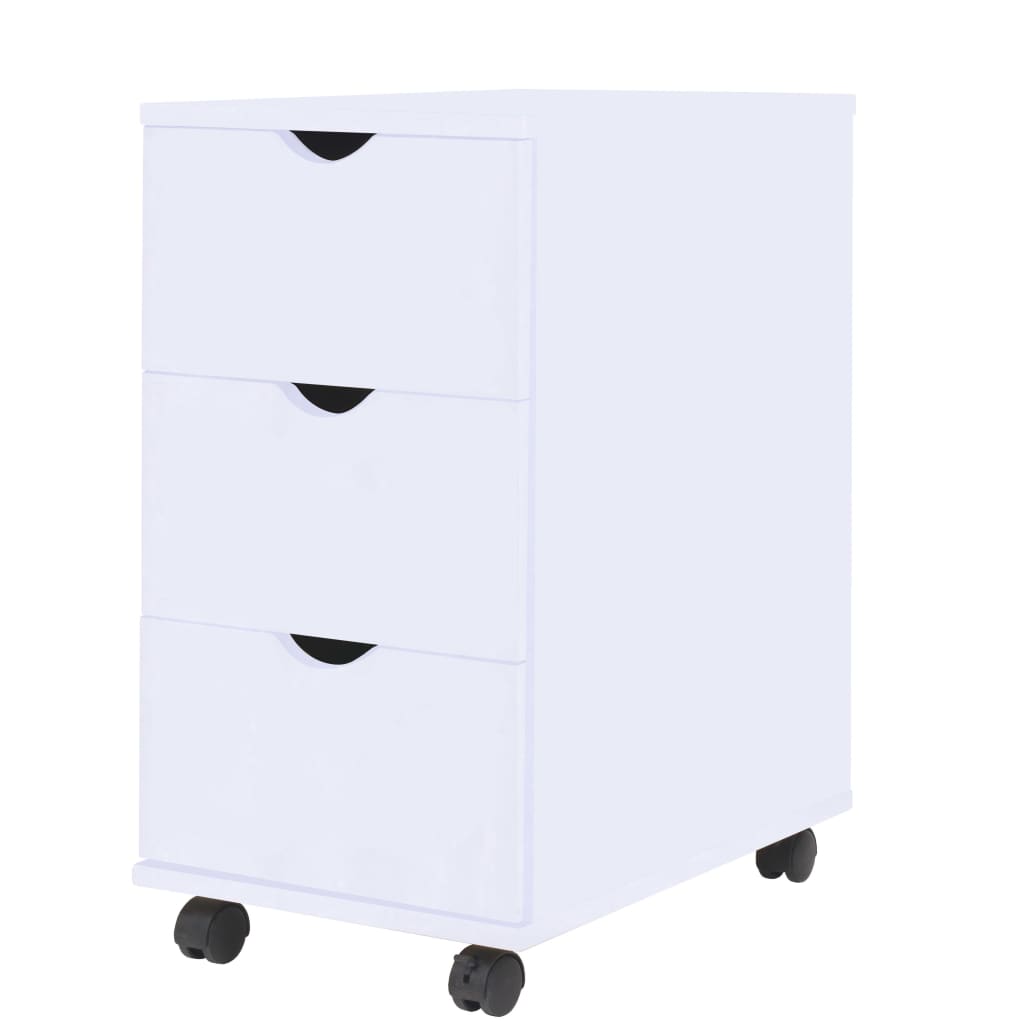 Meuble à tiroirs 33x45x60 cm Blanc - XIOS