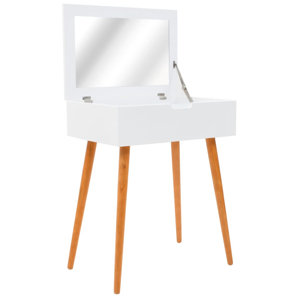 Coiffeuse avec miroir MDF 60 x 40 x 75 cm - XIOS