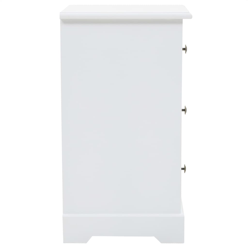 Table de chevet MDF et bois de pin 35x32x59 cm - XIOS