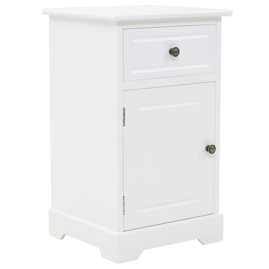 Table de chevet MDF et bois de pin 35x32x59 cm - XIOS