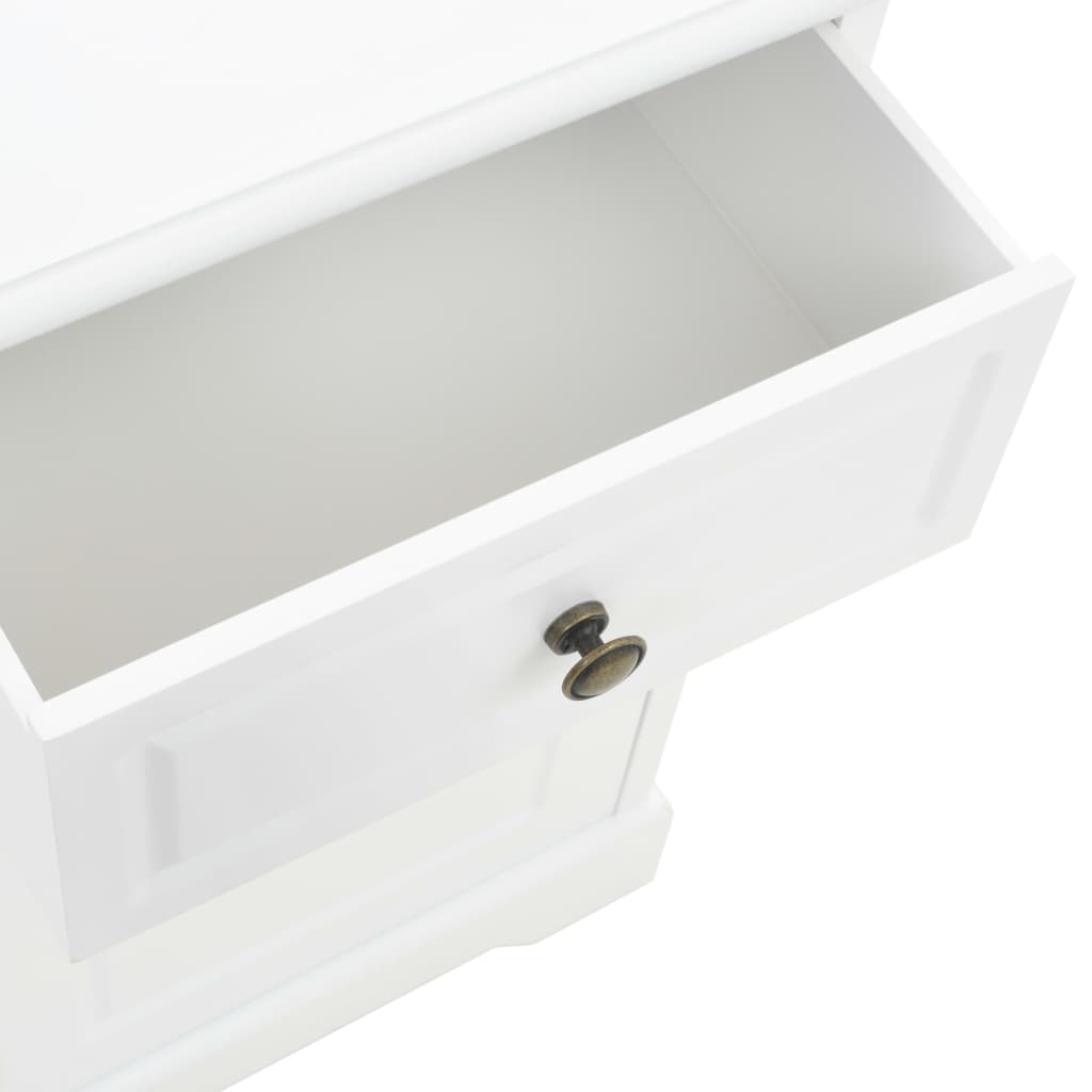 Table de chevet MDF et bois de pin 35x32x59 cm - XIOS
