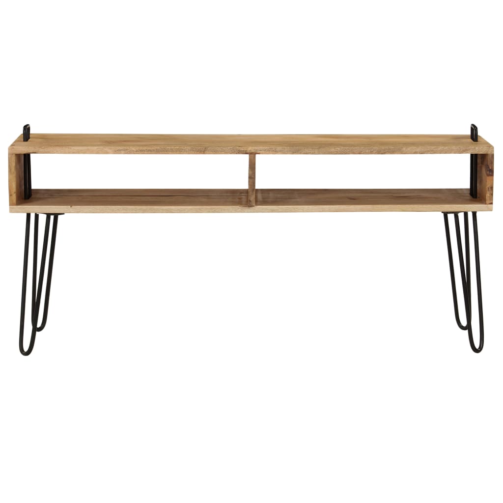 Meuble TV Bois de manguier massif 110 x 35 x 45 cm - XIOS