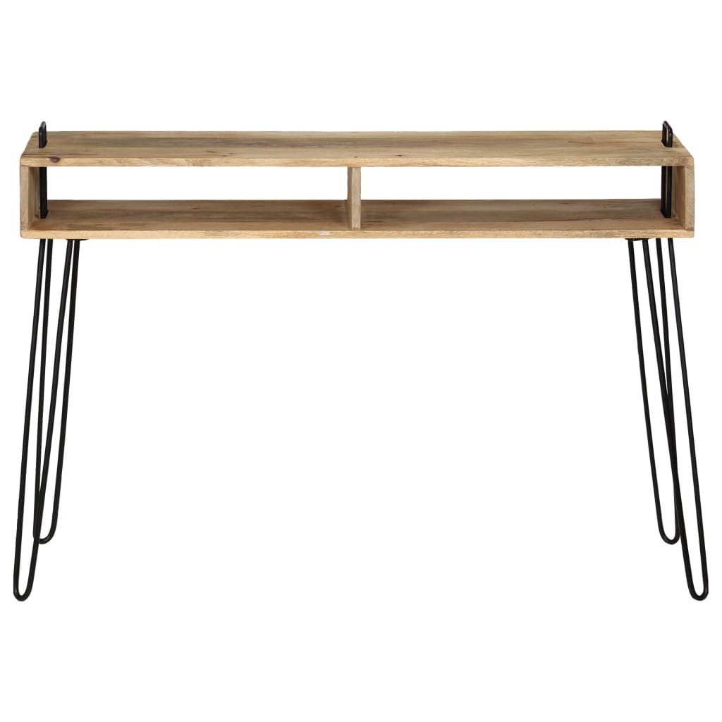 Table console Bois de manguier massif 115 x 35 x 76 cm - XIOS