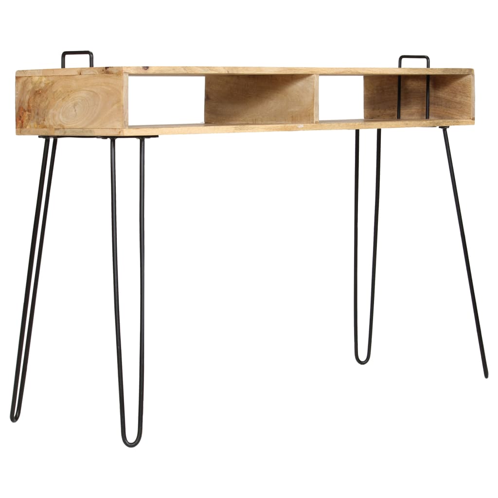 Table console Bois de manguier massif 115 x 35 x 76 cm - XIOS