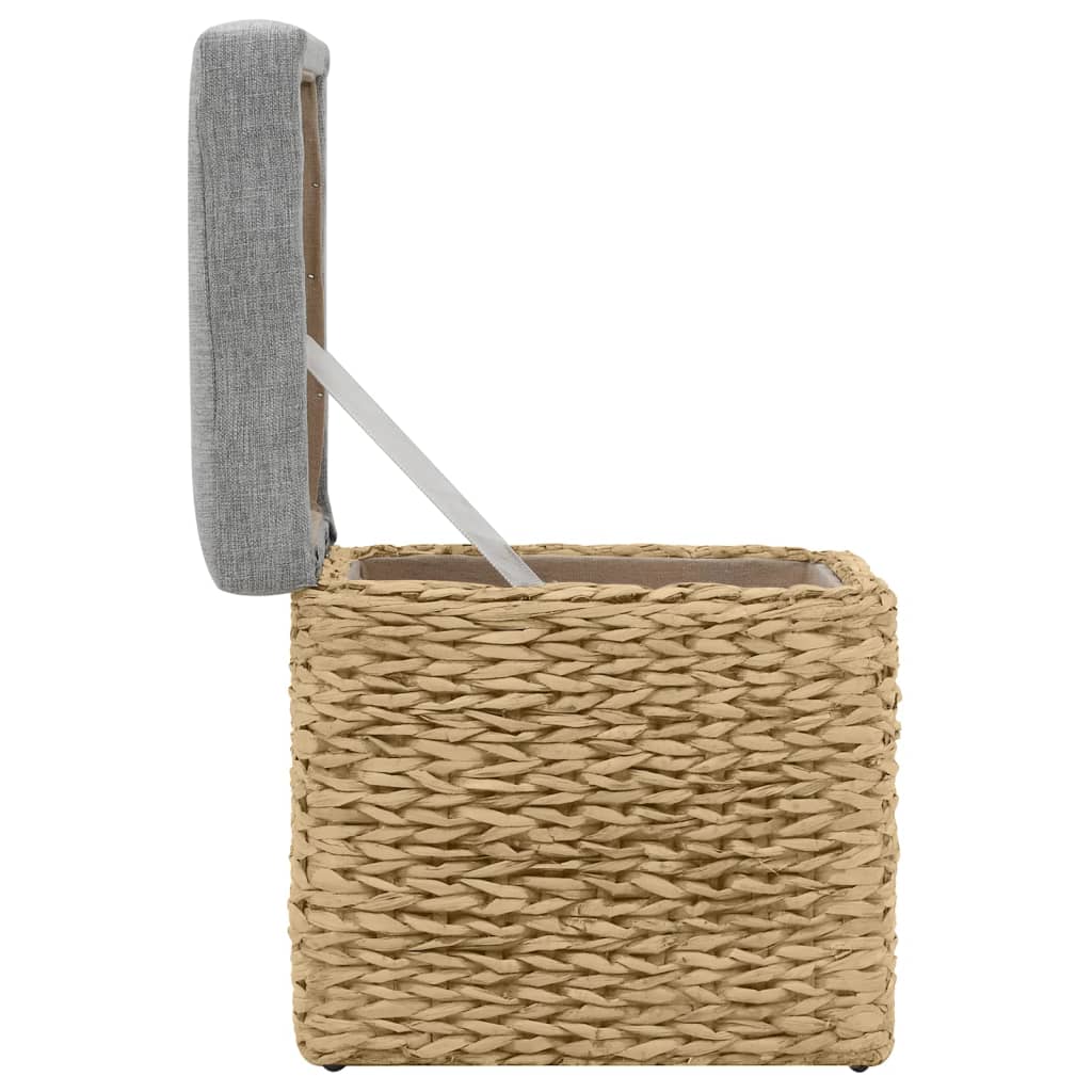 Repose-pied lot de 2 Jacinthe d'eau Gris - XIOS