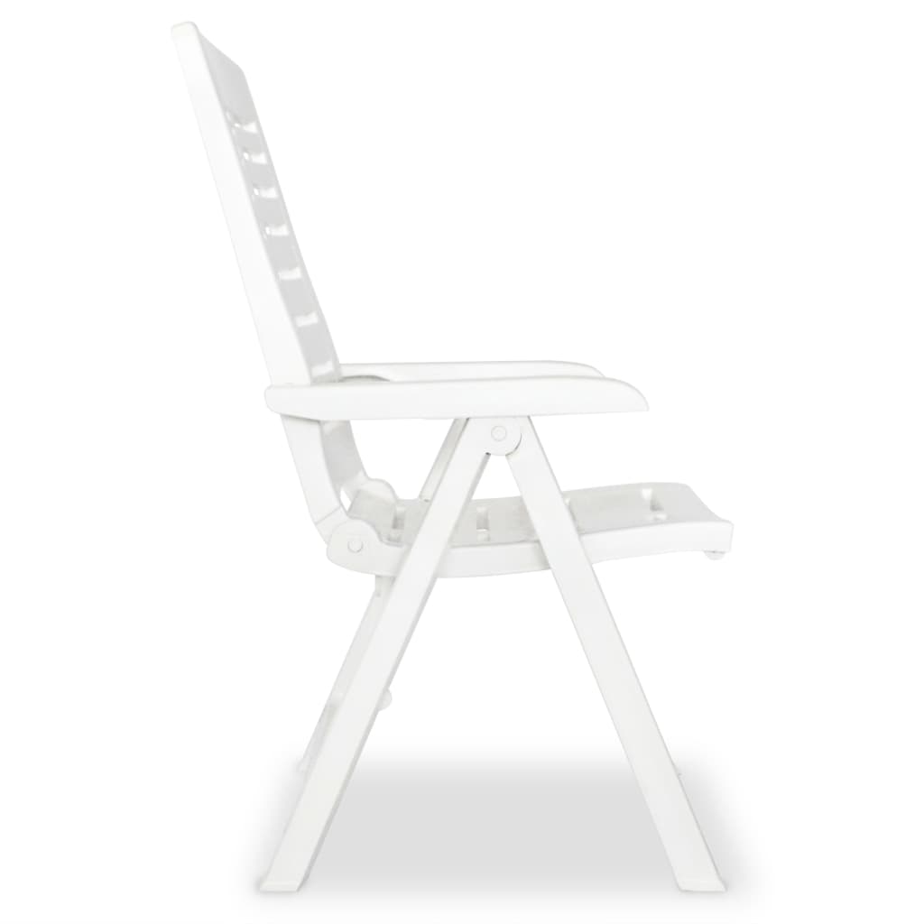 Ensemble de bistro 3 pcs Plastique Blanc
